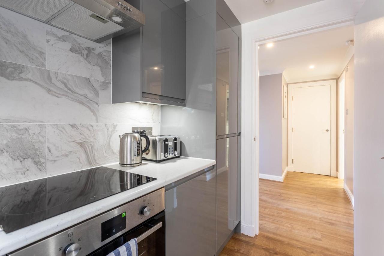 Stunning 1 Bed Merchant City Apartment With Parking Glasgow Exterior foto