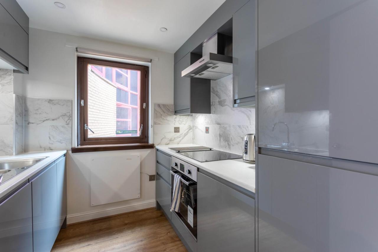 Stunning 1 Bed Merchant City Apartment With Parking Glasgow Exterior foto