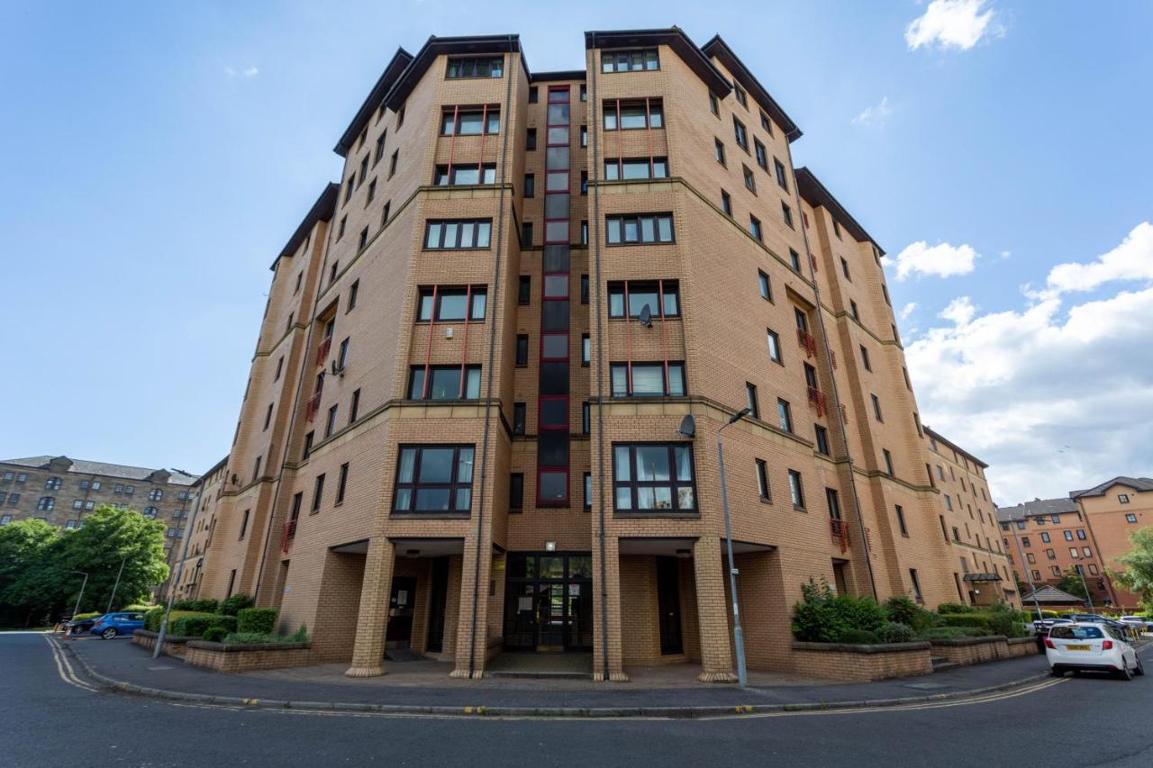 Stunning 1 Bed Merchant City Apartment With Parking Glasgow Exterior foto